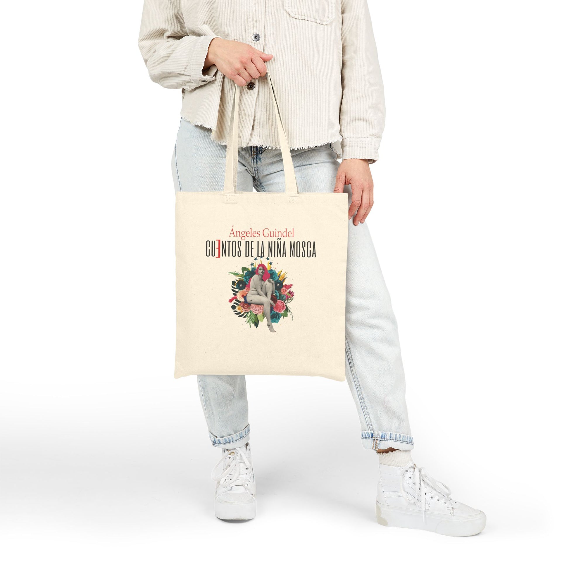 Bolsa de lona de algodón natural